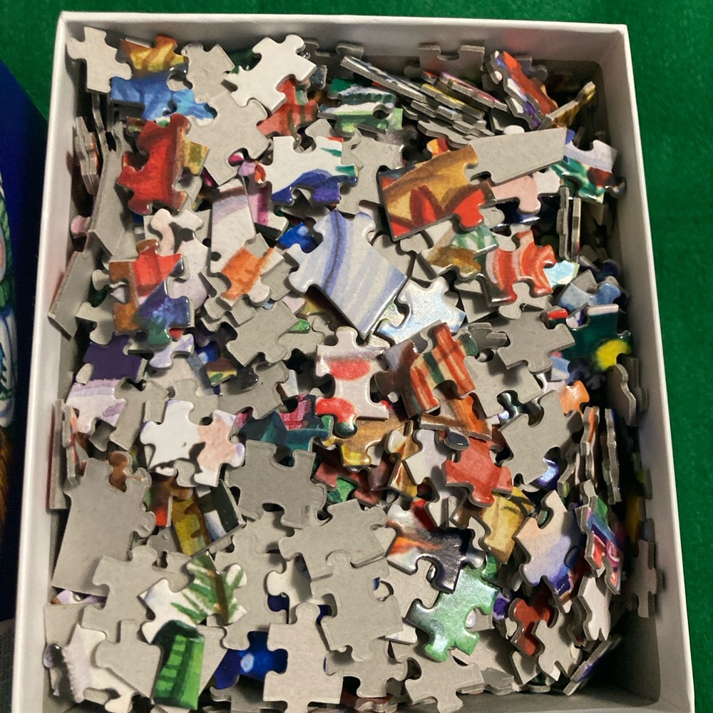 🧩3 For $25 - Current Snow Happy Round Puzzle Snowmen Multicolor 1000 Pieces - Picture 9 of 9